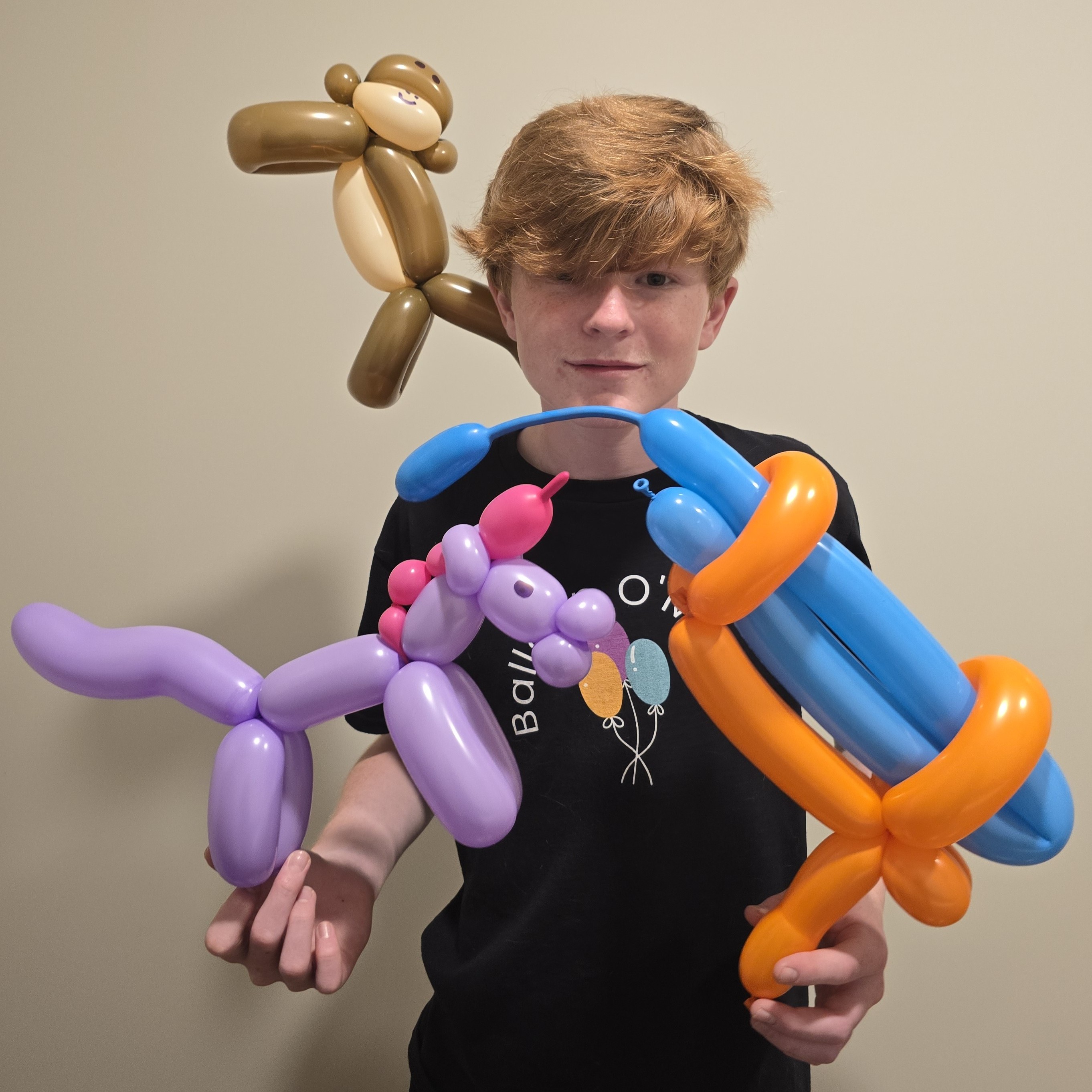 Rotorua Balloon Artist, Kieran